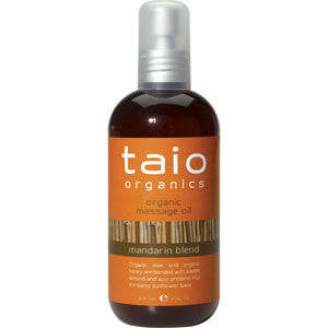 Taio Organic Massage Oil Mandarin Blend 8oz.