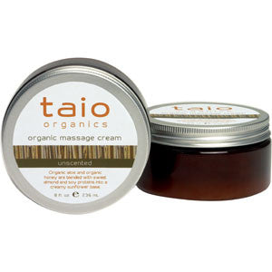 Taio Organic Massage Cream Unscented 8oz